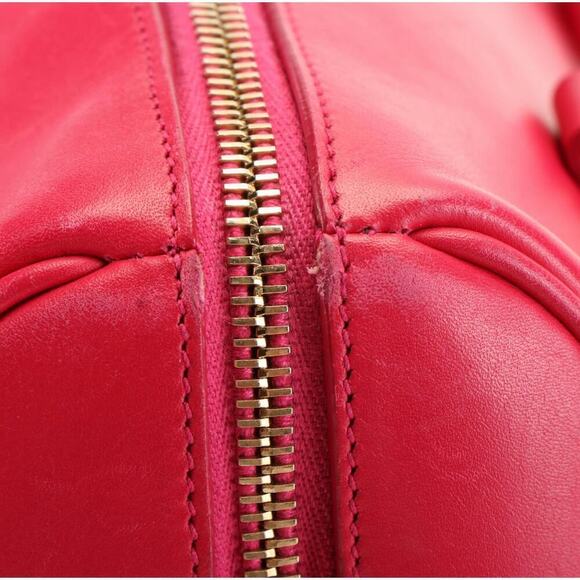 Saint Laurent Classic Baby Duffel in Fuchsia Pink Leather - Picture 12 of 13